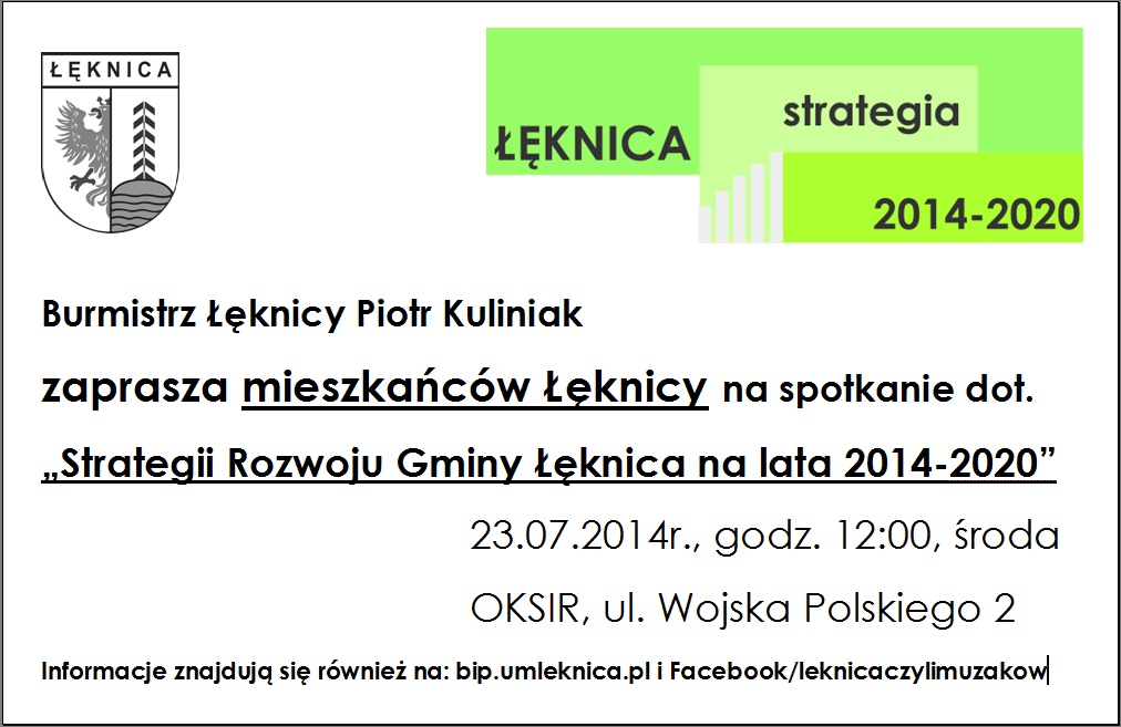 Spotkanie dot. Strategii Rozwoju Gminy Łęknica na lata 2014-2020